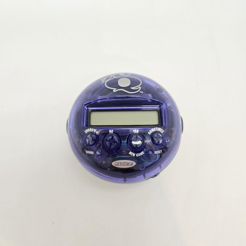 20Q 20 Questions Electronic Radica Hand Held Game Blue 2005 Tested